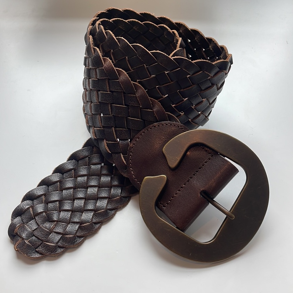 Linea Pelle Small Braided Belt